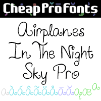 Airplanes In The Night Sky Pro by Kimberly Geswein