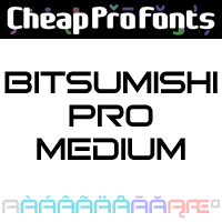 Bitsumishi Pro Medium by Levente Halmos