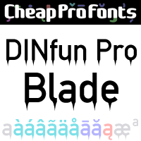 DINfun Pro Blade by Roger S. Nelsson