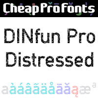DINfun Pro Distressed