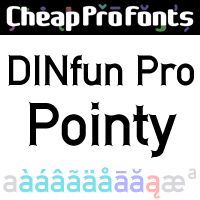 DINfun Pro Pointy