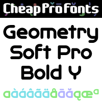 Geometry Soft Pro Bold Y by Roger S. Nelsson