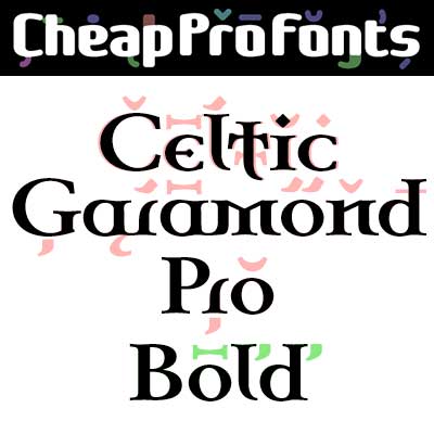 Celtic Garamond Pro Bold by Levente Halmos