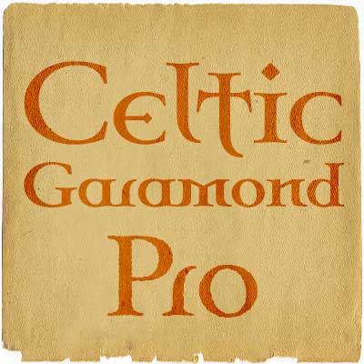 Celtic Garamond Pro by Levente Halmos