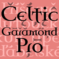 Celtic Garamond Pro by Levente Halmos