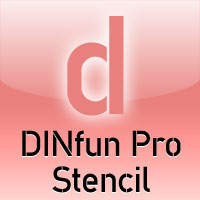 DINfun Pro Stencil Promo Picture