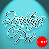 Scriptina Pro by Fredrick "Apostrophe" Nader